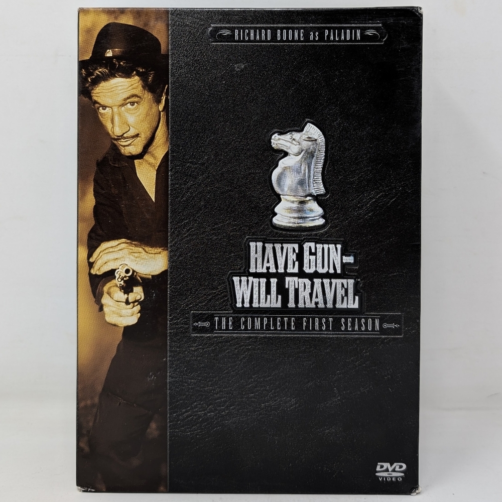 Have Gun Will Travel The Complete First Season (DVD, 6 Disc Set) Richard Boone